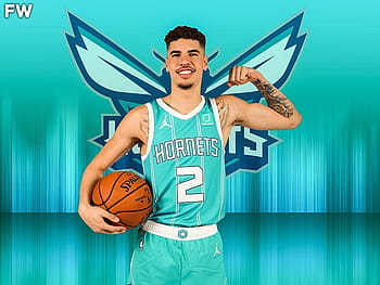 LaMelo Ball Hornets Graphic on Behance  Lamelo ball Ball brothers  wallpaper Ball