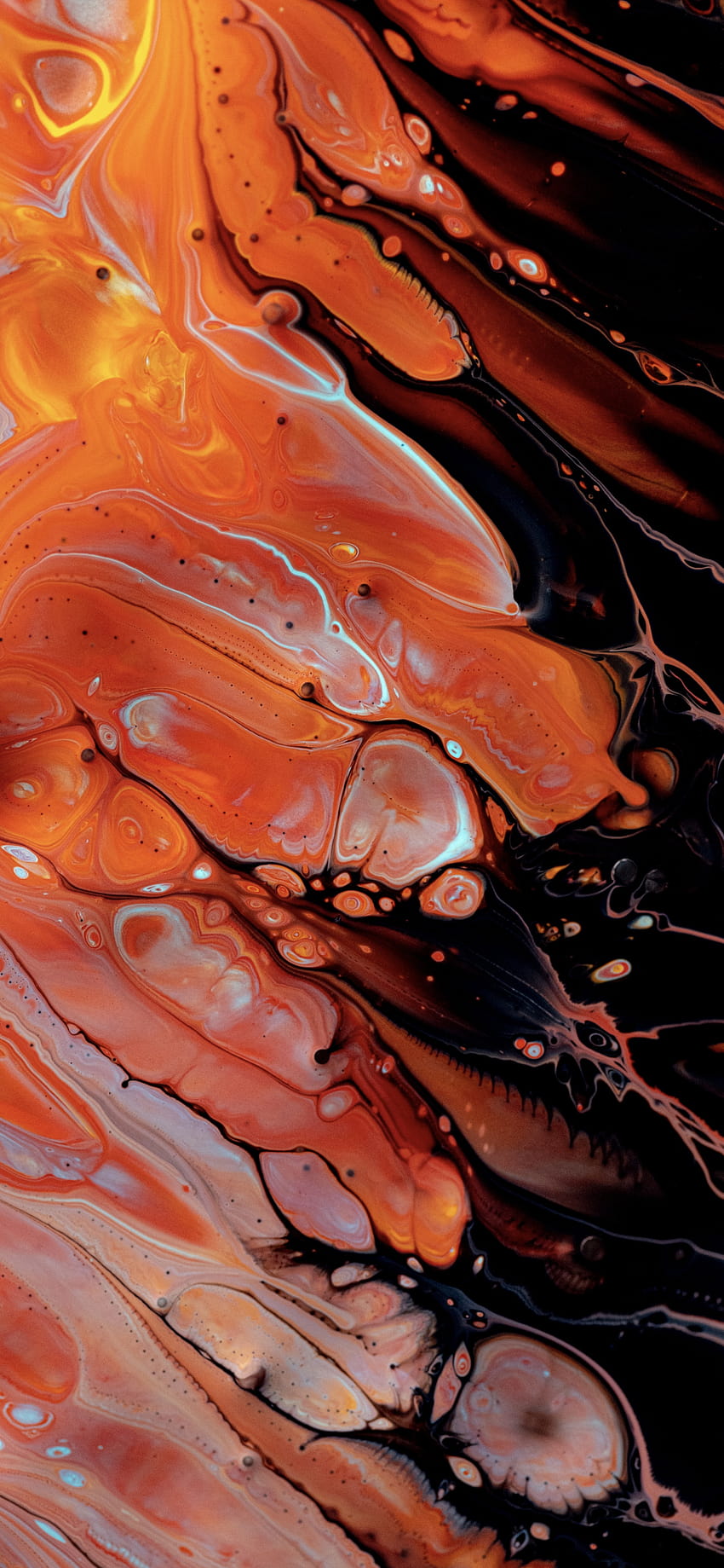 Swirling Red and Black “Contamination”, Backgrounds, 1170x2532 HD phone wallpaper