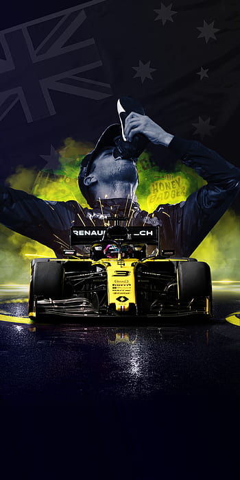 Daniel Ricciardo's R.S.19 [AMOLED Mobile Wallpaper] : formula1 | Formula 1  iphone wallpaper, Daniel ricciardo, Team wallpaper