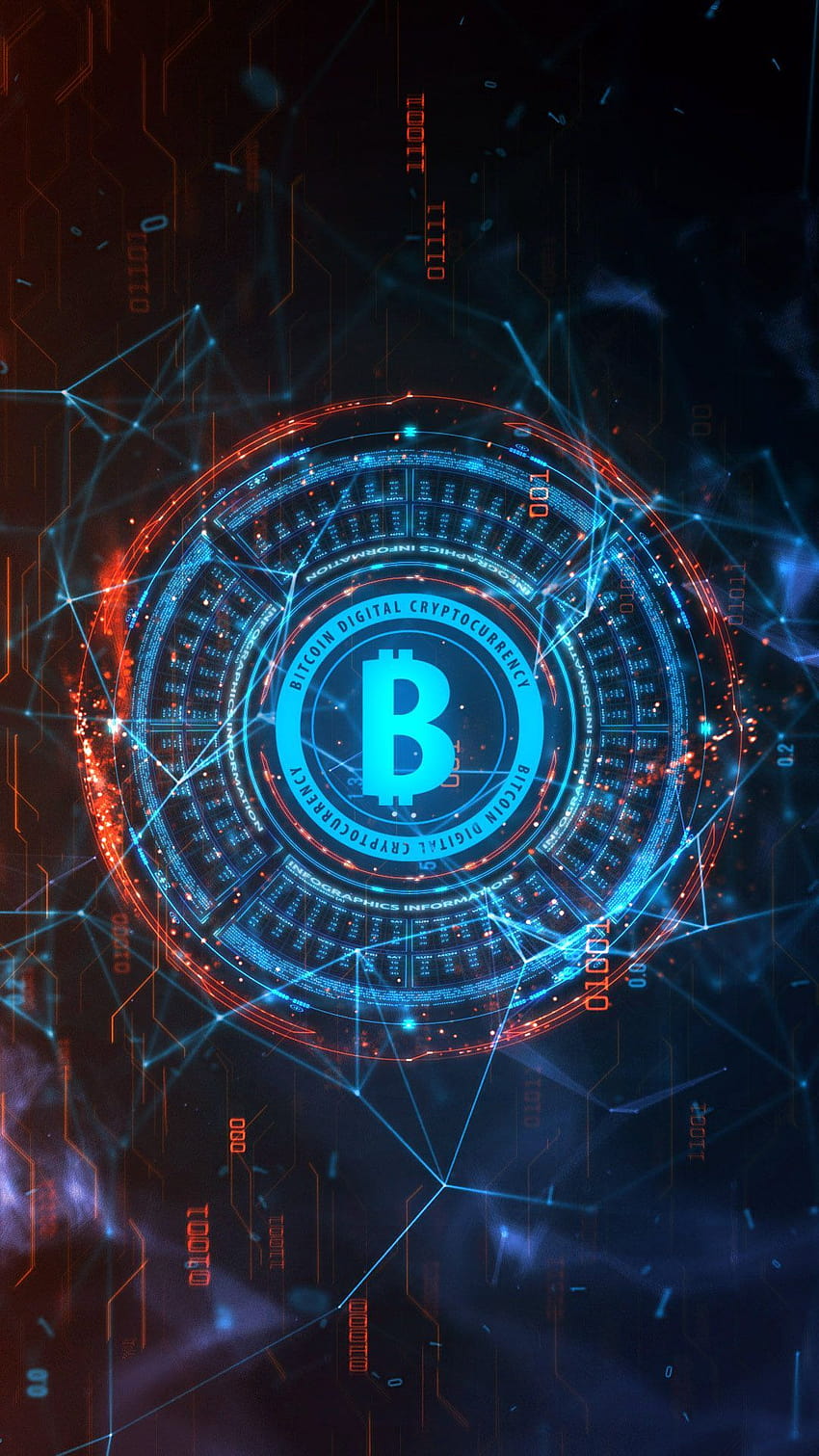 Bitcoin Backgrounds, investing HD phone wallpaper