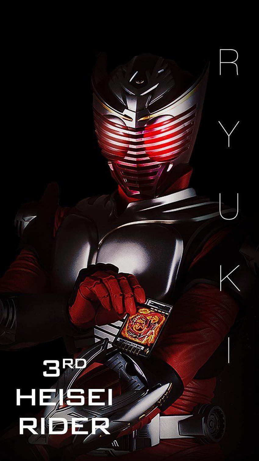 Inteligentny telefon Kamen Rider Ryuki pod numerem telefonu 123, dekada kamen rider Tapeta na telefon HD