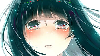 Con gái trong bức tranh anime này đang khóc nhưng chất lượng hình ảnh và màu sắc sẽ khiến bạn cảm thấy như tham gia câu chuyện của cô ấy. Hãy dành vài phút để xem bức tranh này và để tâm trí của bạn được xả stress.