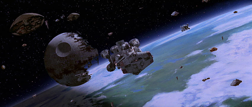 Death Star II, battle of yavin HD wallpaper