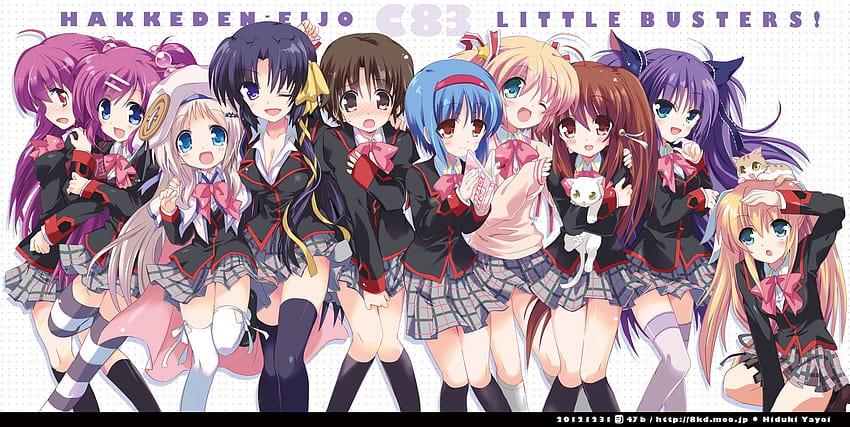 Little Busters! and Backgrounds HD wallpaper