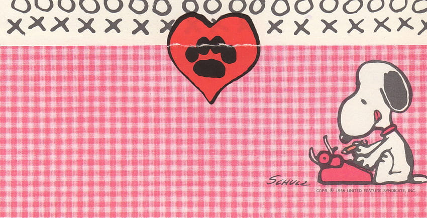 Heart peanuts stock day love valentine snoopy, snoopy love HD wallpaper