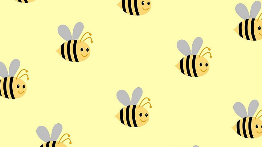 Aesthetic Bee Computer HD wallpaper