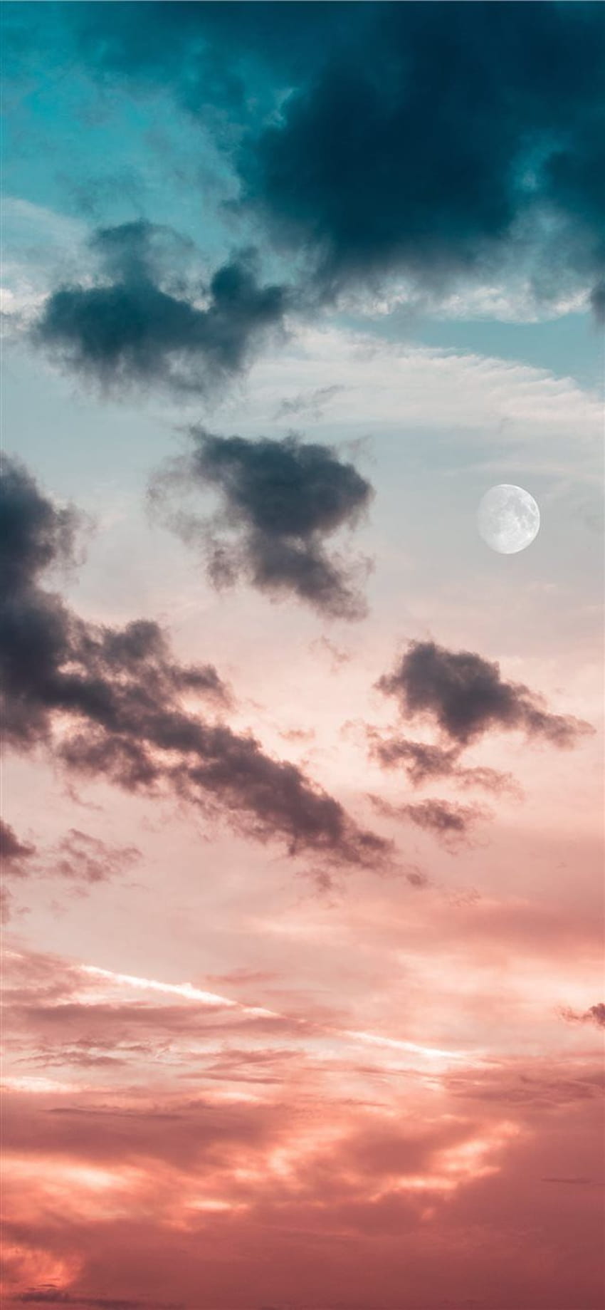 sun and moon iphone wallpaper