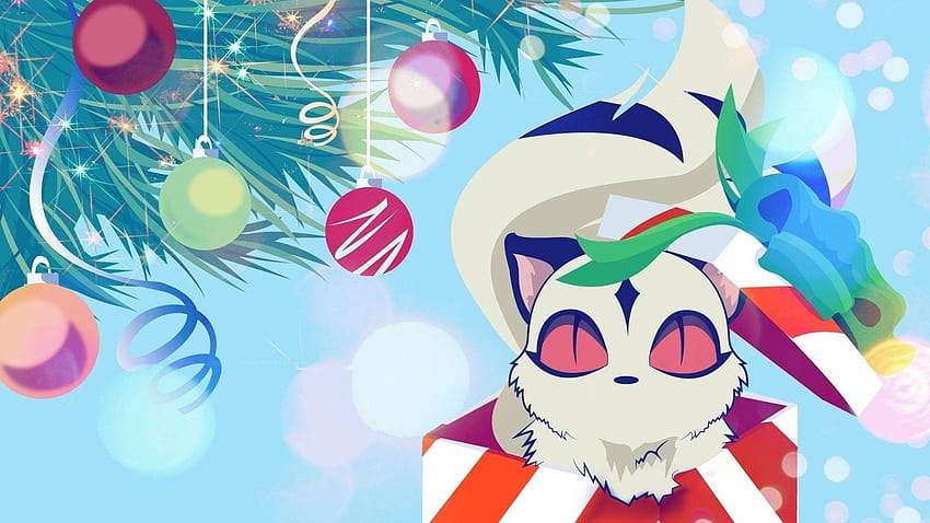 Christmas Anime Aesthetic, anime christmas ornaments HD wallpaper