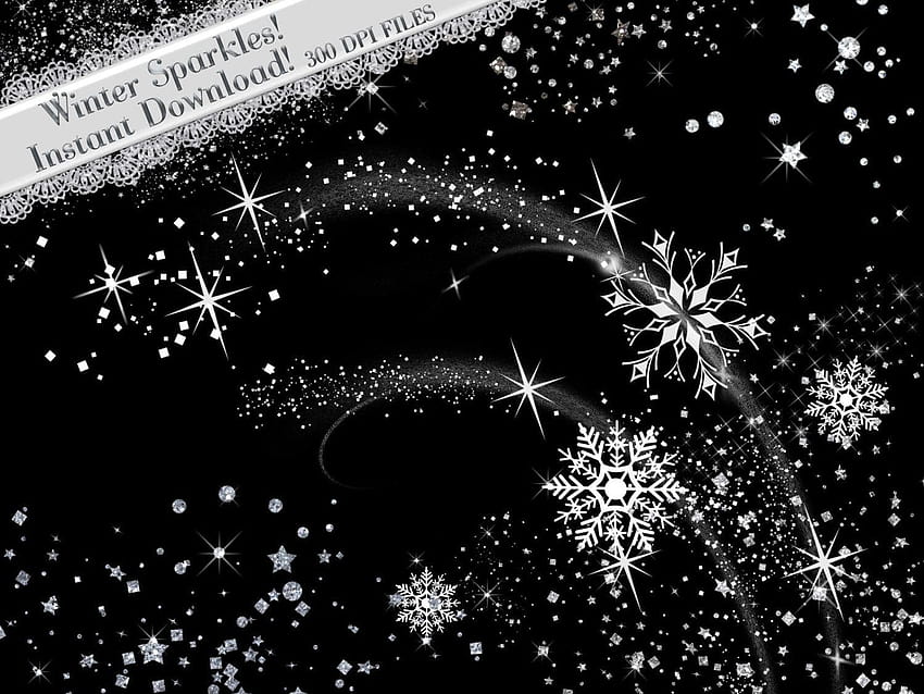 Glitter clipart black sparkle, black sparkles background HD wallpaper