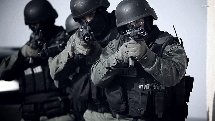 Swat-Team HD-Hintergrundbild