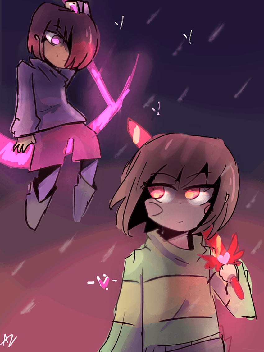 Pin en Undertale au, storyshift chara fondo de pantalla del teléfono