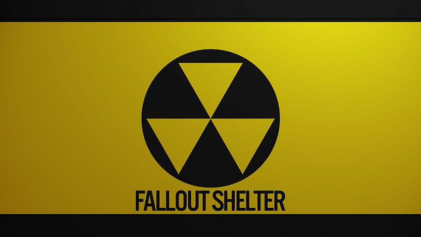 Fallout Yellow Nuclear Radiation Nuke Symbol Hd Wallpaper Pxfuel