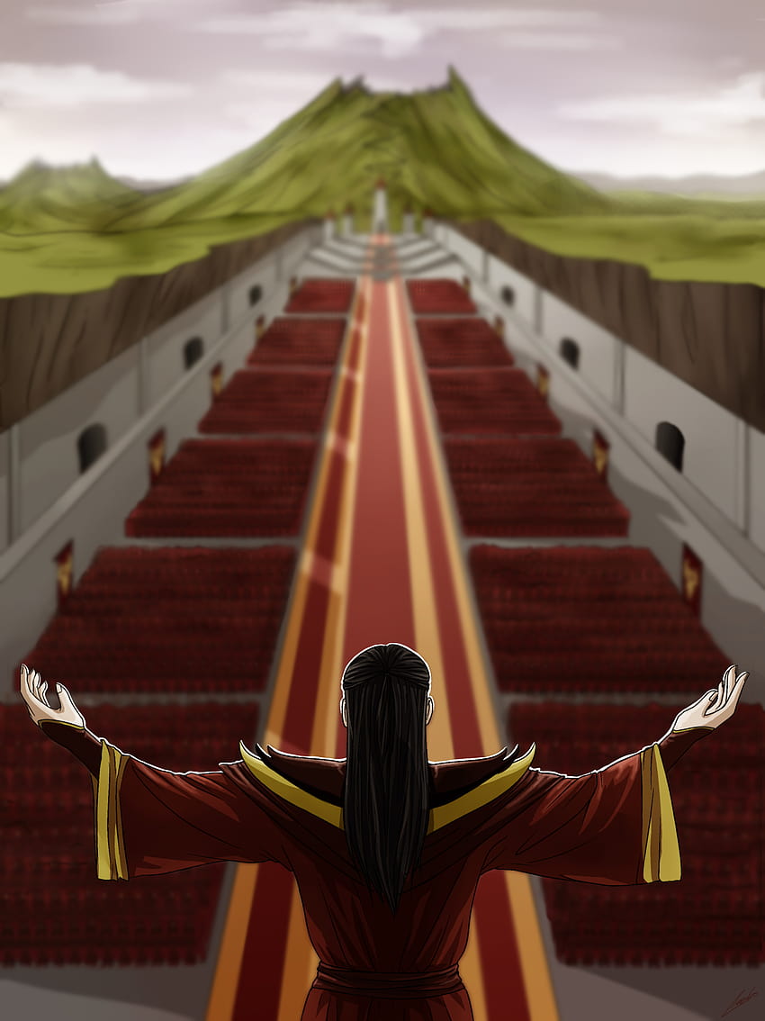 Welcome to hell, firelord ozai HD phone wallpaper