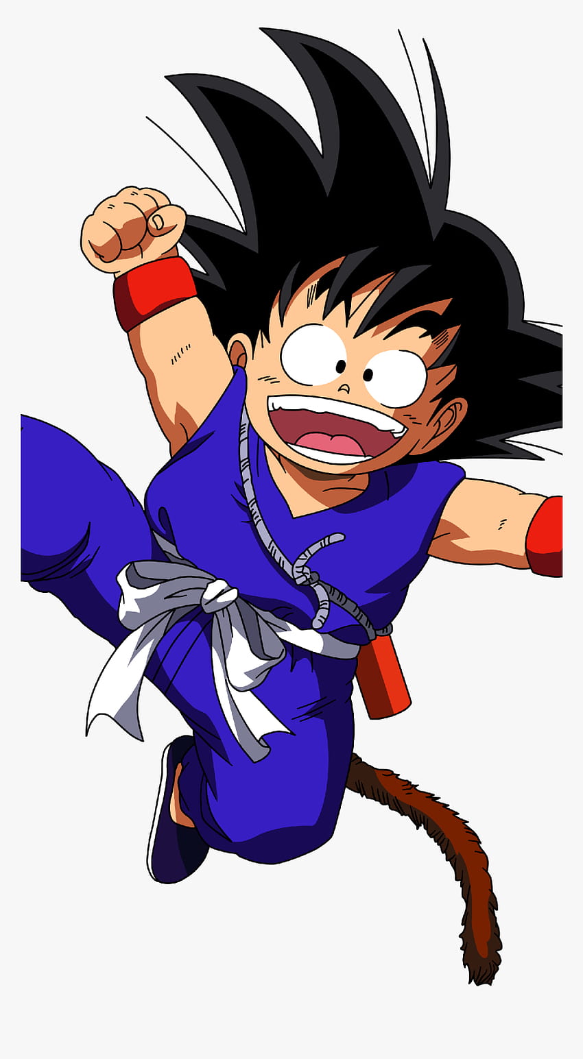 Kid Goku, dragon ball z goku smile HD phone wallpaper