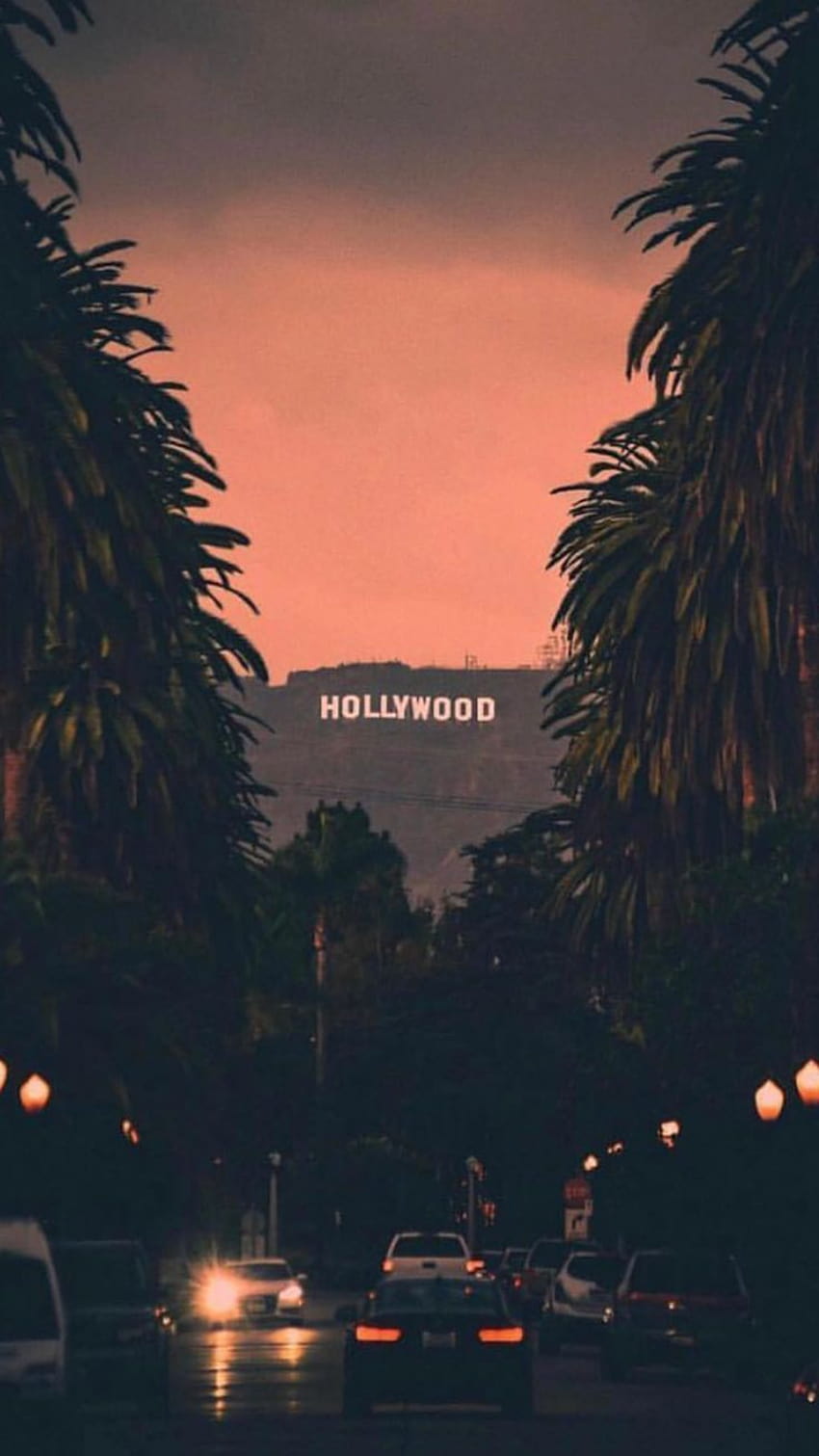 Hollywood usa hollywood la losangeles california aesth, hollywood iphone wallpaper ponsel HD
