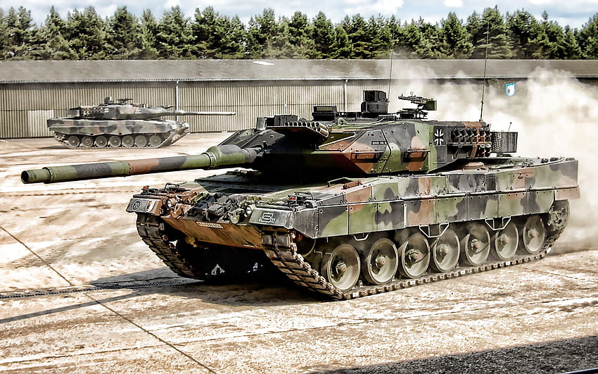 Leopard 2A7, German main battle tank, Leopard 2, German Army, modern tanks, Bundeswehr for HD wallpaper