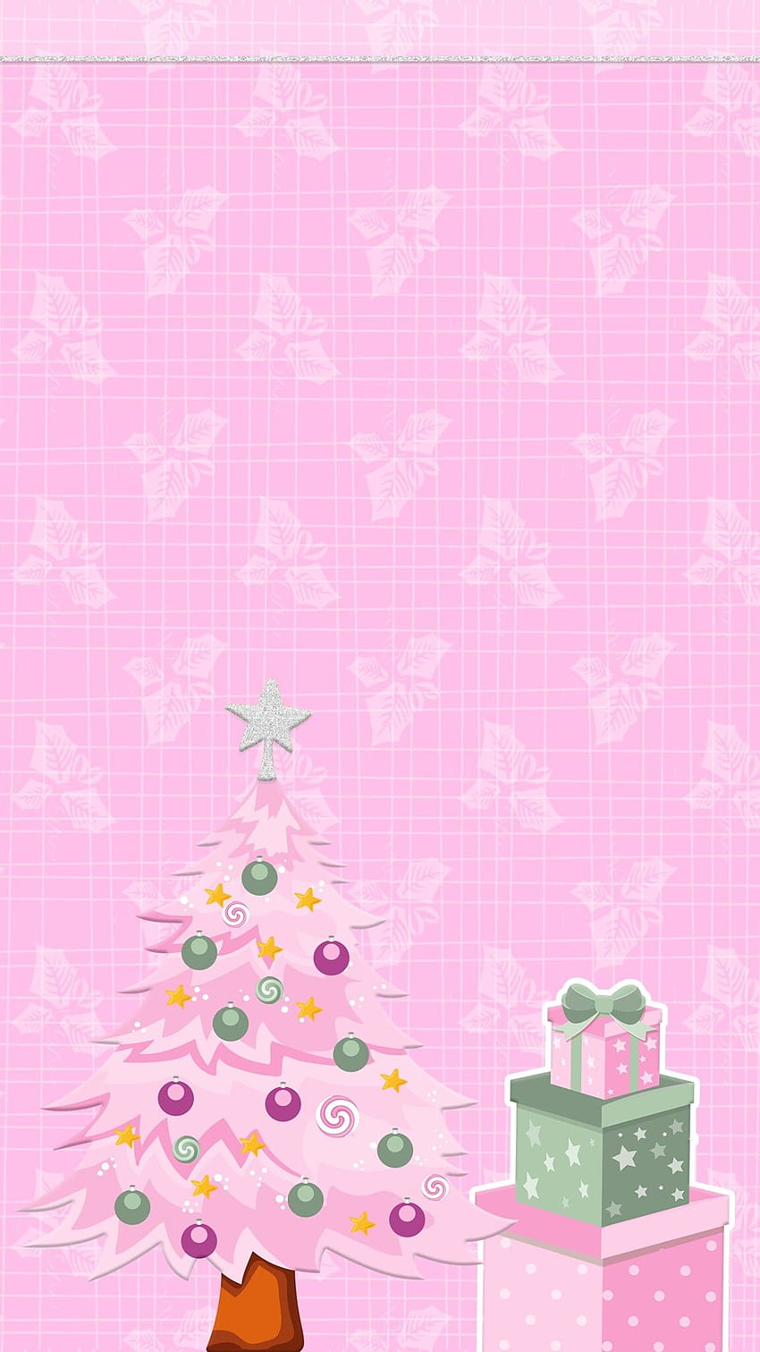 Pink Christmas, christmas iphone pink HD phone wallpaper | Pxfuel