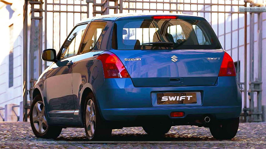 Suzuki Swift Sport Blue Car, Back Shoot, swift car HD wallpaper | Pxfuel
