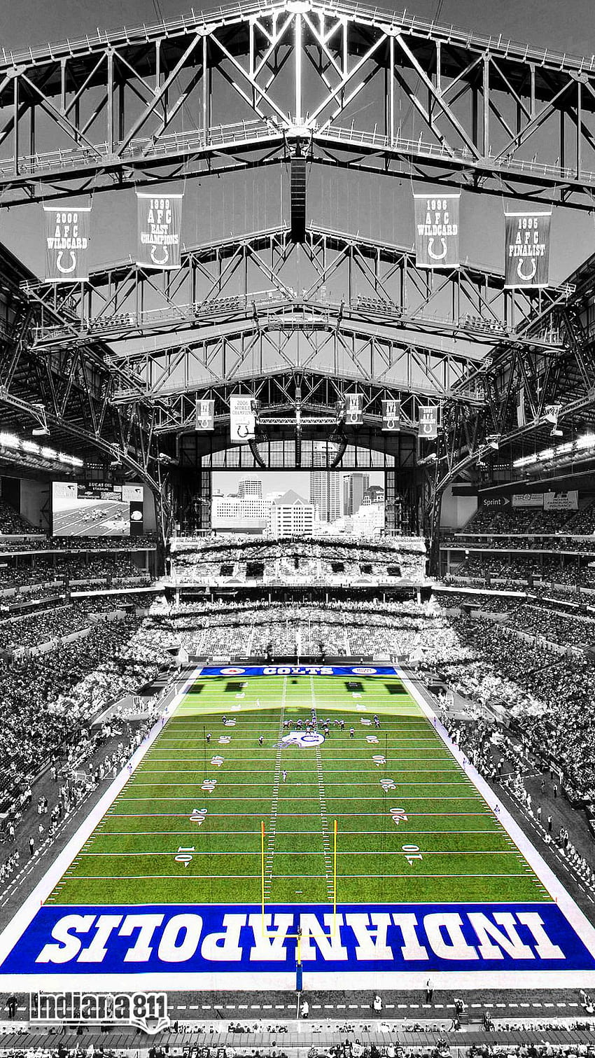 Oficjalna strona Indianapolis Colts, Indianapolis Colts 2019 Tapeta na telefon HD
