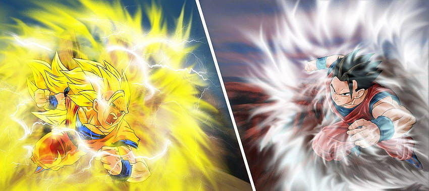 Mystic Gohan vs SSJ3 Goku, gohan new form HD wallpaper | Pxfuel