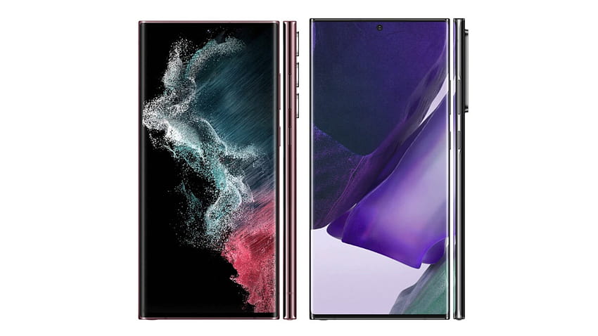 Samsung Galaxy S22 Ultra vs Note 20 Ultra、S ペン 高画質の壁紙