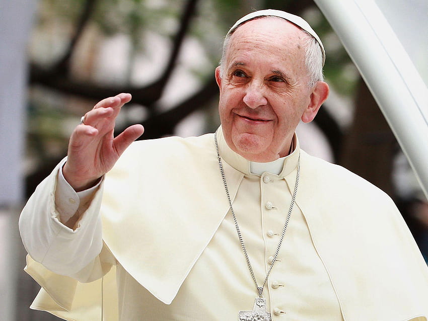 Как да видите папата в Ню Йорк, папа Франциск HD тапет