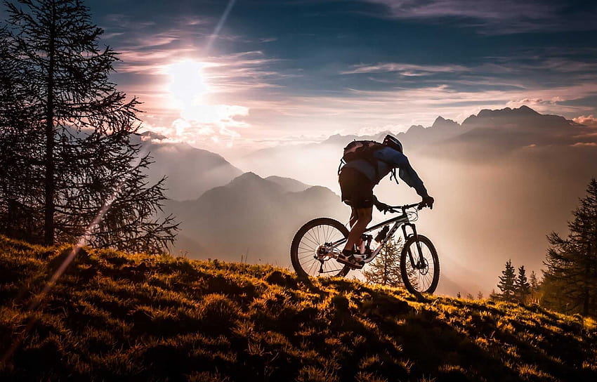 Ästhetisches Mountainbike, MTB-Fahrrad HD-Hintergrundbild
