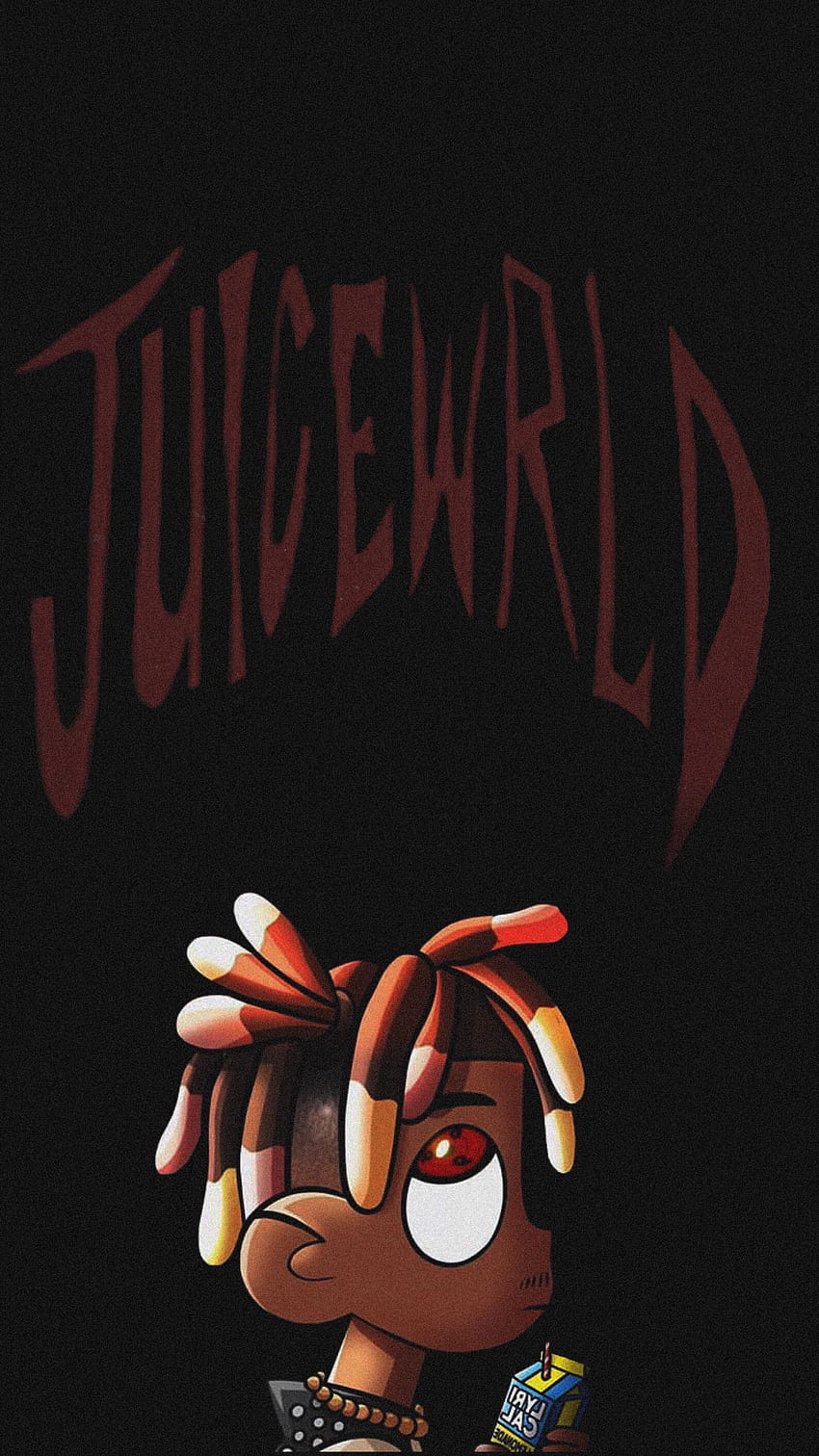 Saya membuat untuk anak laki-laki: JuiceWRLD, iphone kartun juice wrld wallpaper ponsel HD