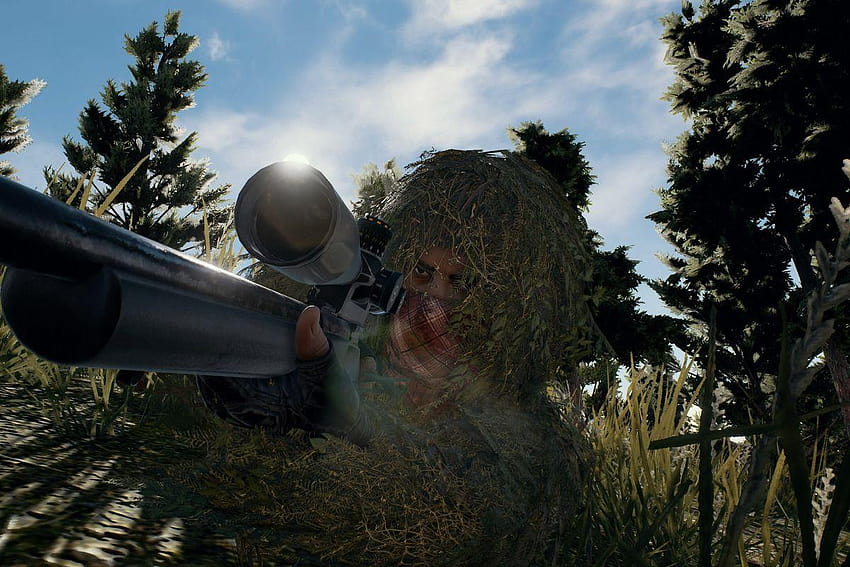 PUBG's new event mode is all about ghillie suits and crossbows, pubg sniper HD wallpaper
