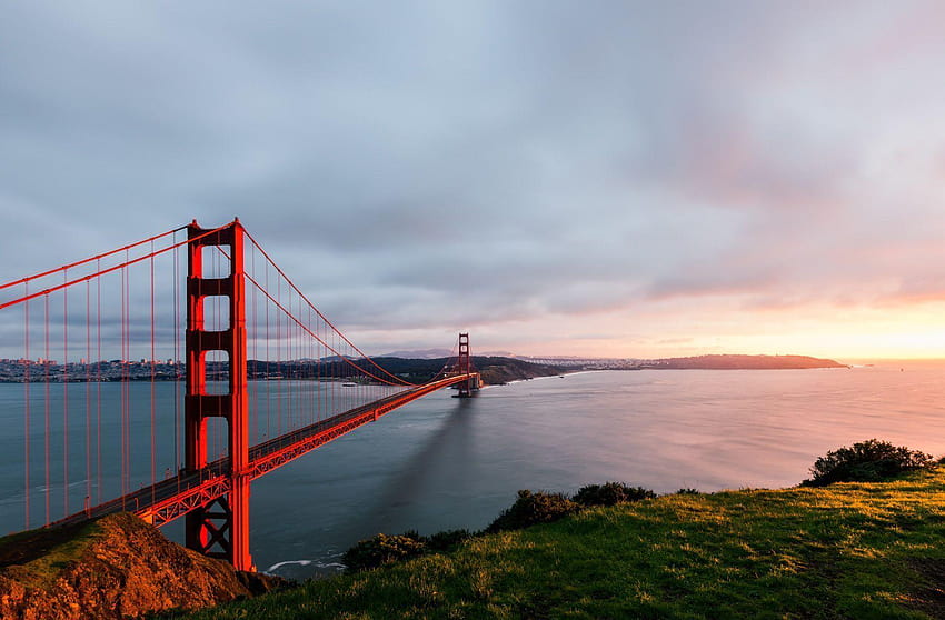 Golden Gate bridge прекрасен iphone HD тапет