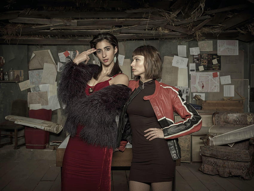 Tokio & Nairobi, las actrices españolas que “la rompen” en La casa, tokio la casa de papel HD wallpaper