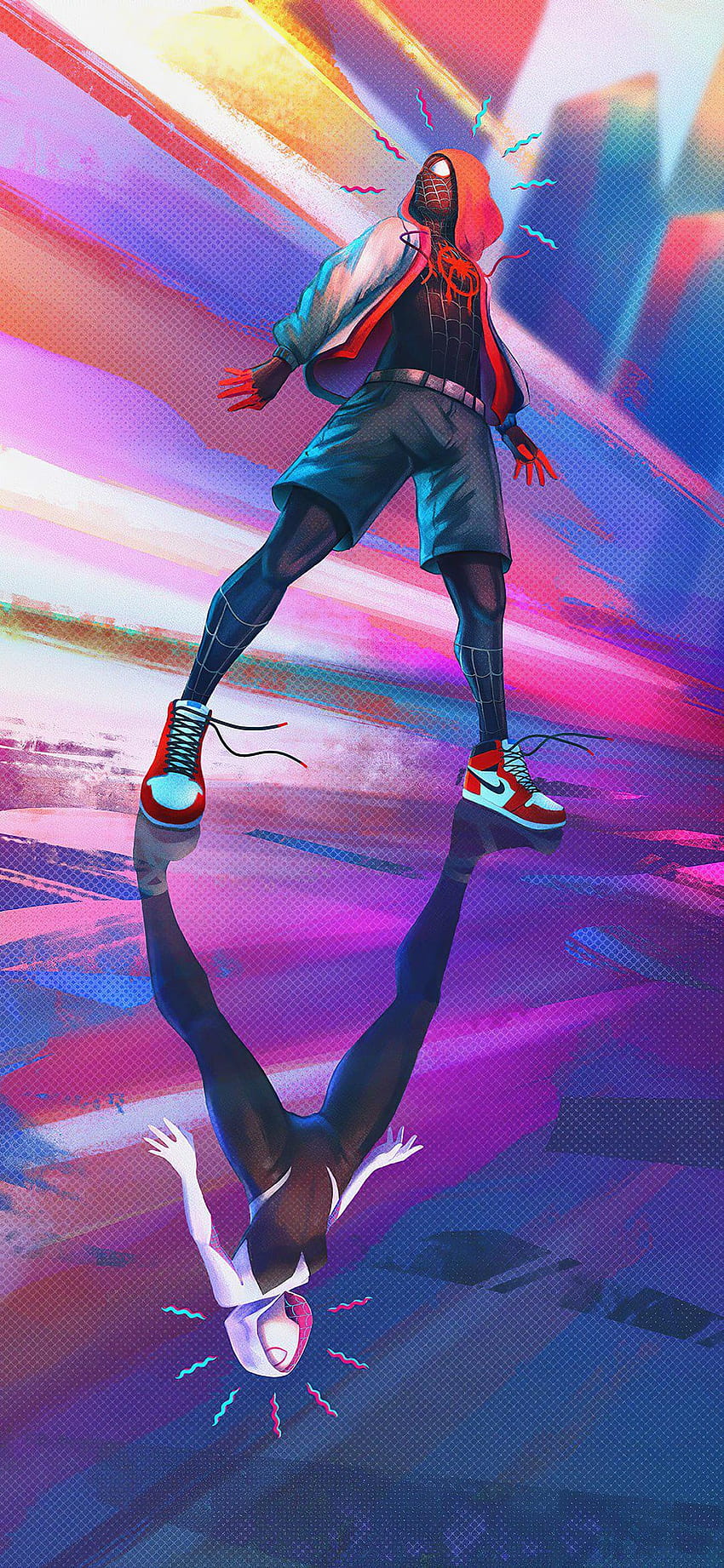 Spiderman : r/iphone, spider man into the spider verse iphone HD phone wallpaper