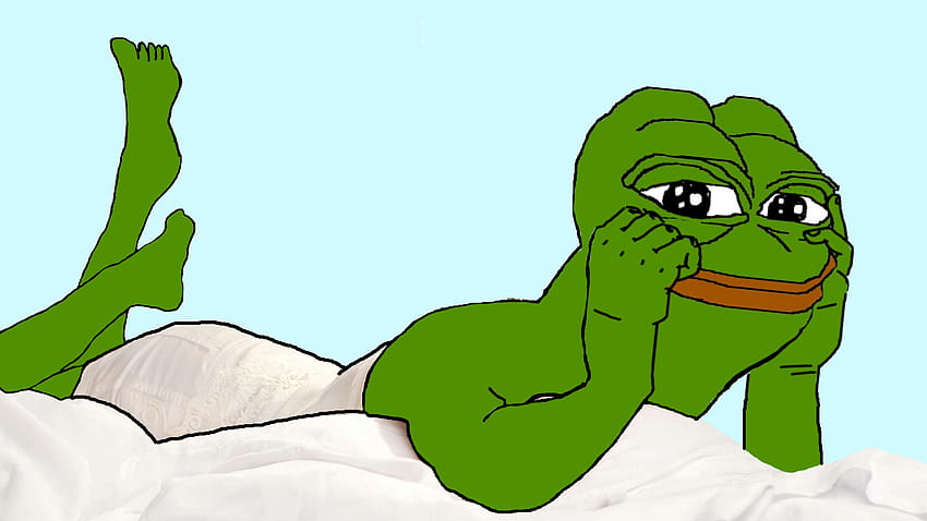 4 Pepe Frog, meme della rana Sfondo HD