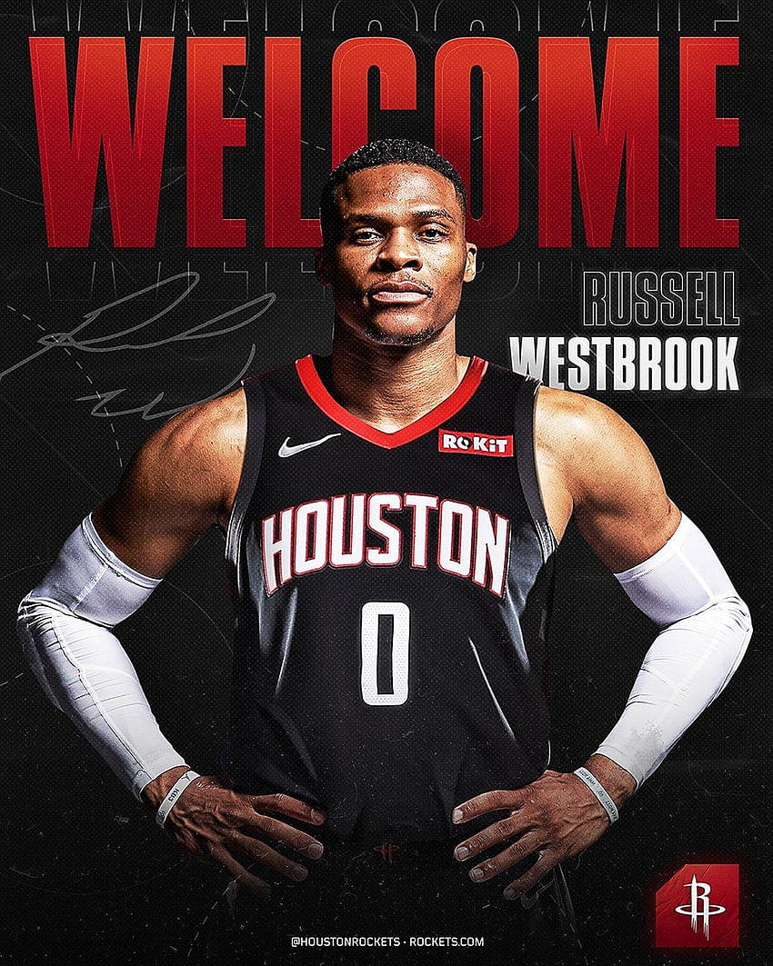 Houston Rockets on Twitter:, russell westbrook houston rockets HD phone wallpaper