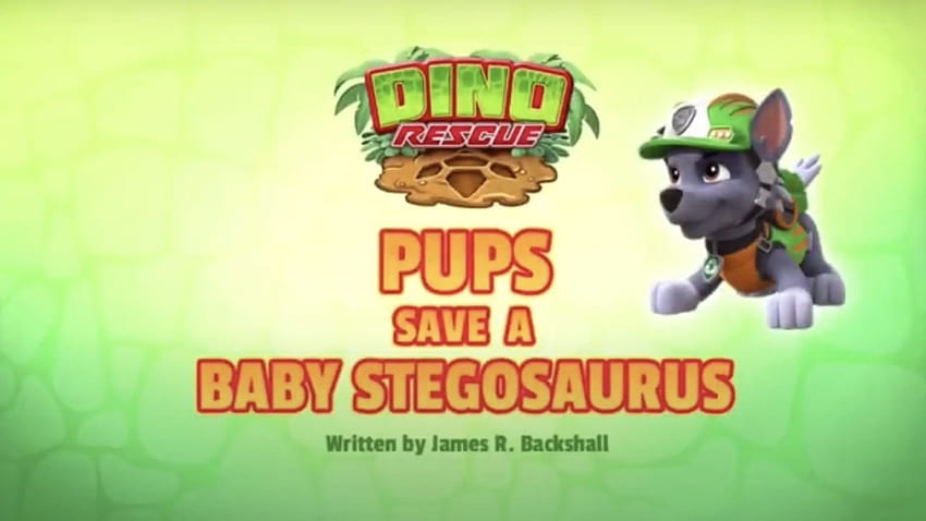 PAW Patrol Original 5s: Dino Rescue: Pups Save a Baby Stegosaurus, paw patrol rex HD wallpaper