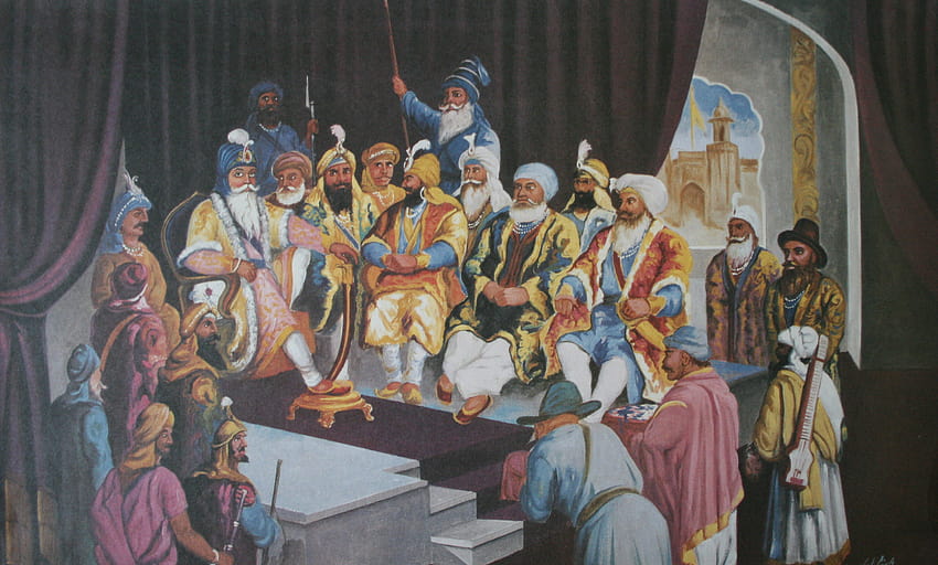 Maharaja-Gemälde, Maharaja Ranjit Singh HD-Hintergrundbild