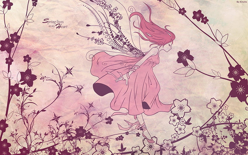 Spring Ballet, anime spring HD wallpaper