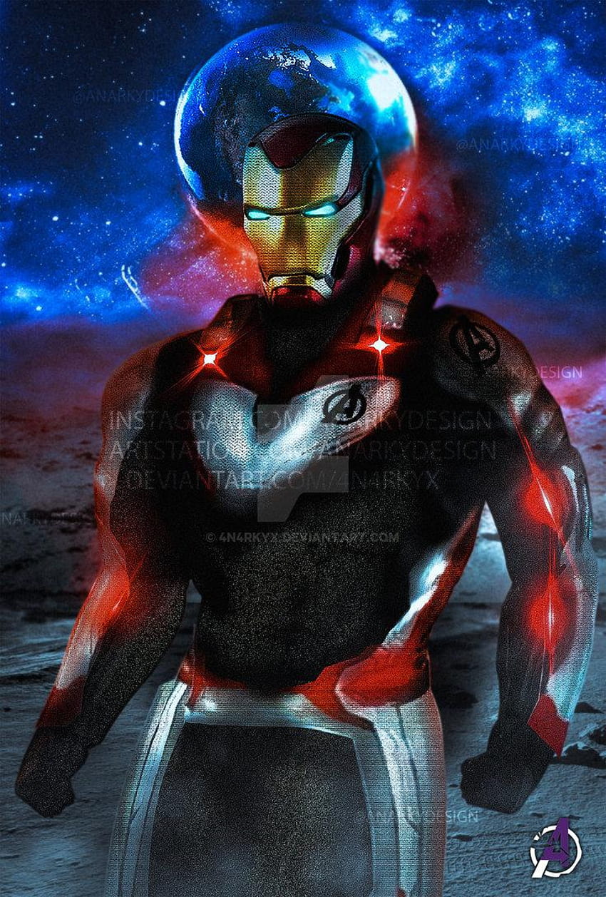 Poster: Iron Man Quantum Realm Suit Variant 2 HD phone wallpaper