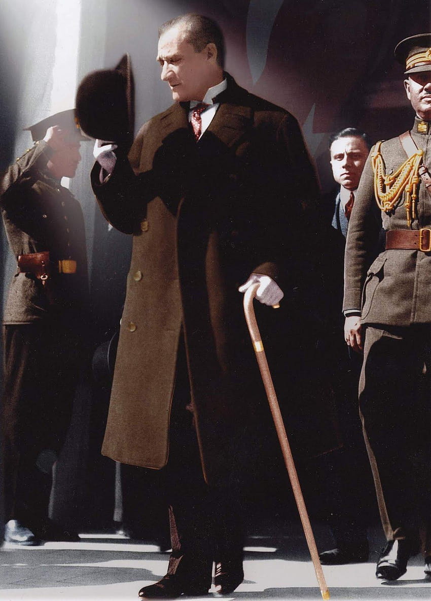 Yüksek Kalitede Atatürk Resimleri büyük garçon tam ekran renkli, ataturk Fond d'écran de téléphone HD