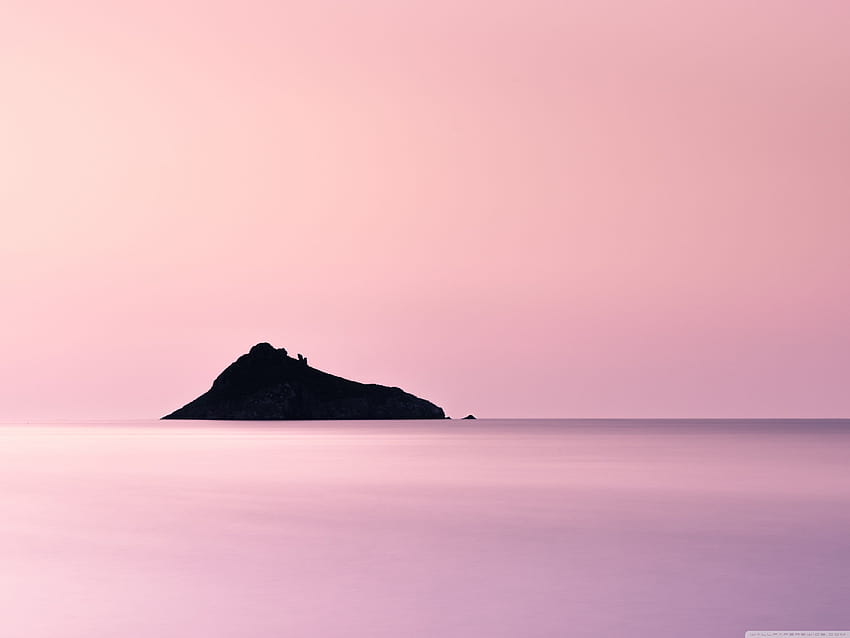 Pink Sea Aesthetic Ultra Backgrounds pour, paysage esthétique rose Fond d'écran HD