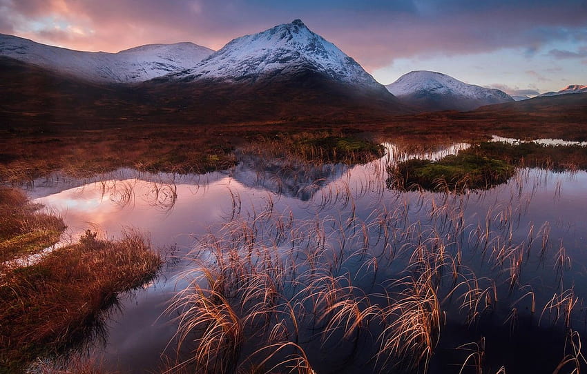 Scotland Winter, highlands winter HD wallpaper