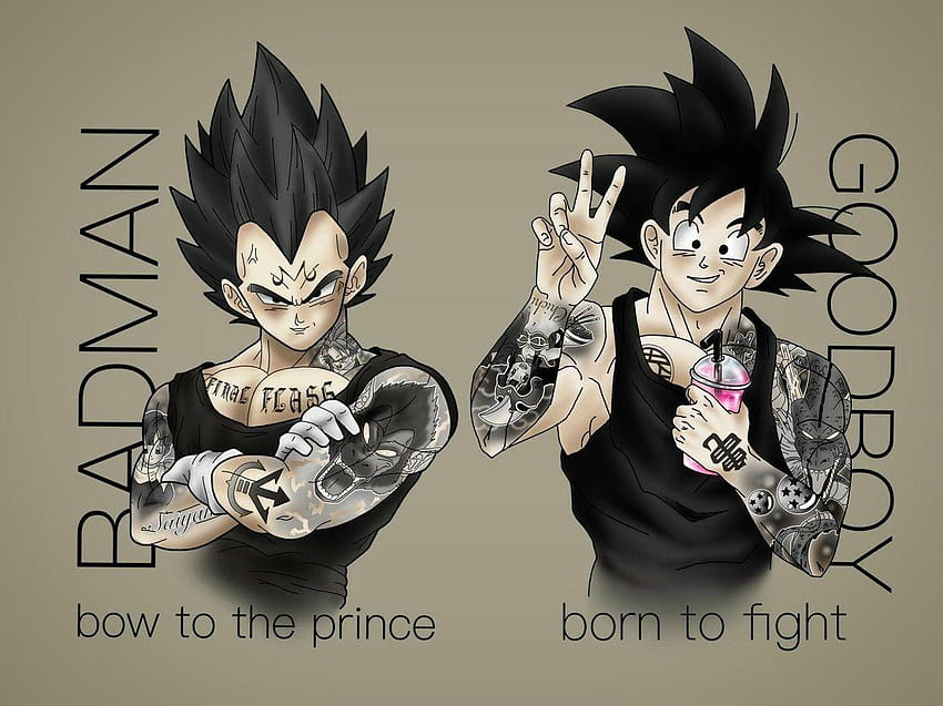 Gangster Vegeta posted by Christopher Anderson, drip vegito HD ...