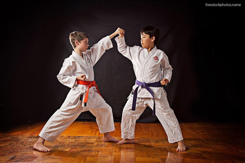 Karate Group HD wallpaper