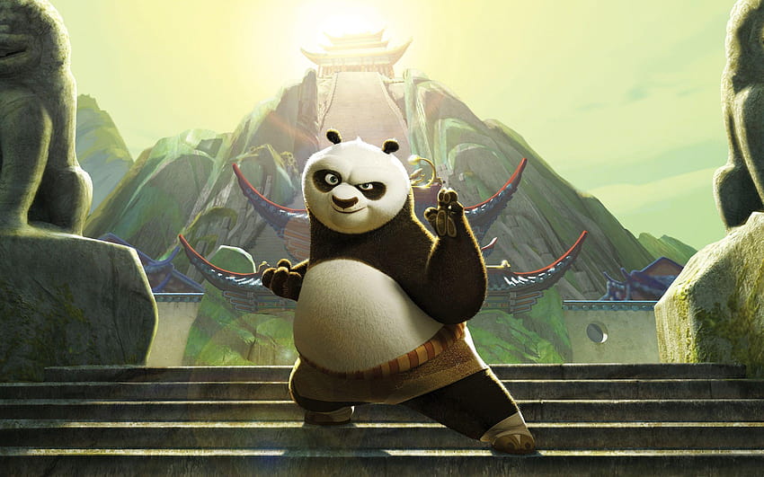 Kung Fu Panda 1 & 2 Movie, kung fu panda HD wallpaper