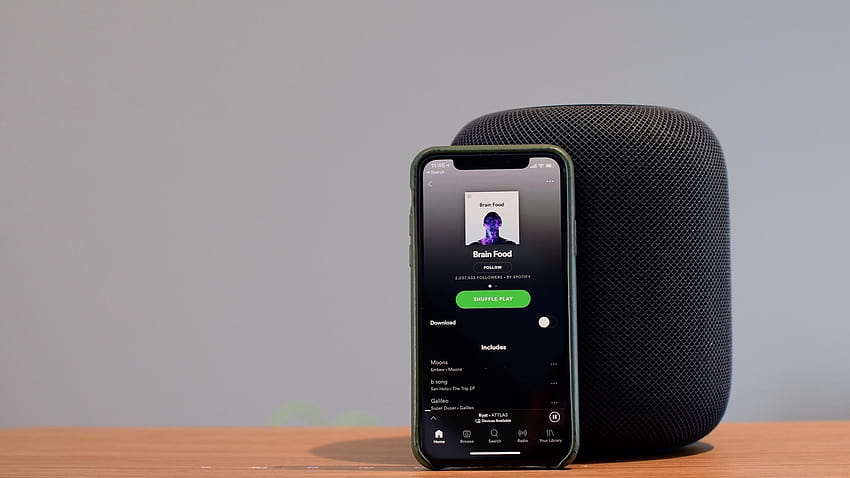 How to play Spotify on your new HomePod, bluetooth speaker HD wallpaper