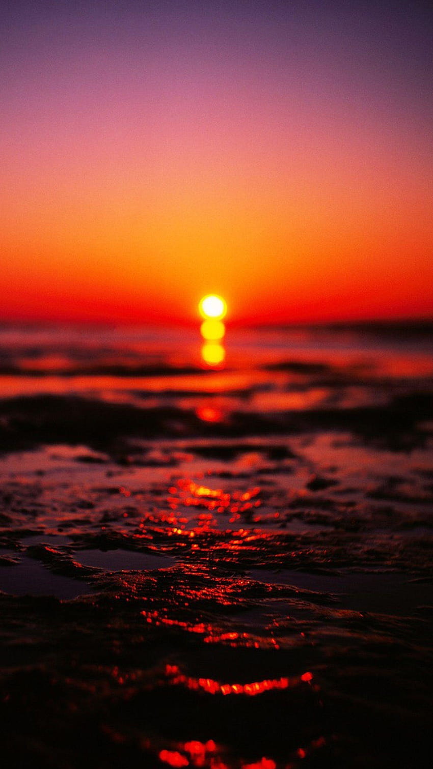 Blurry Sunset, sunset aesthetic HD phone wallpaper