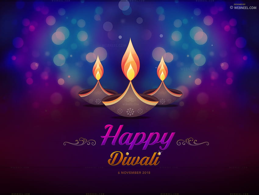 50 Piękne Diwali na telefon komórkowy i tablet, deepavali Tapeta HD