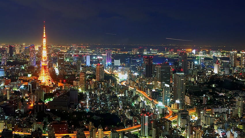 Tokyo City Skyline, city skylines HD wallpaper