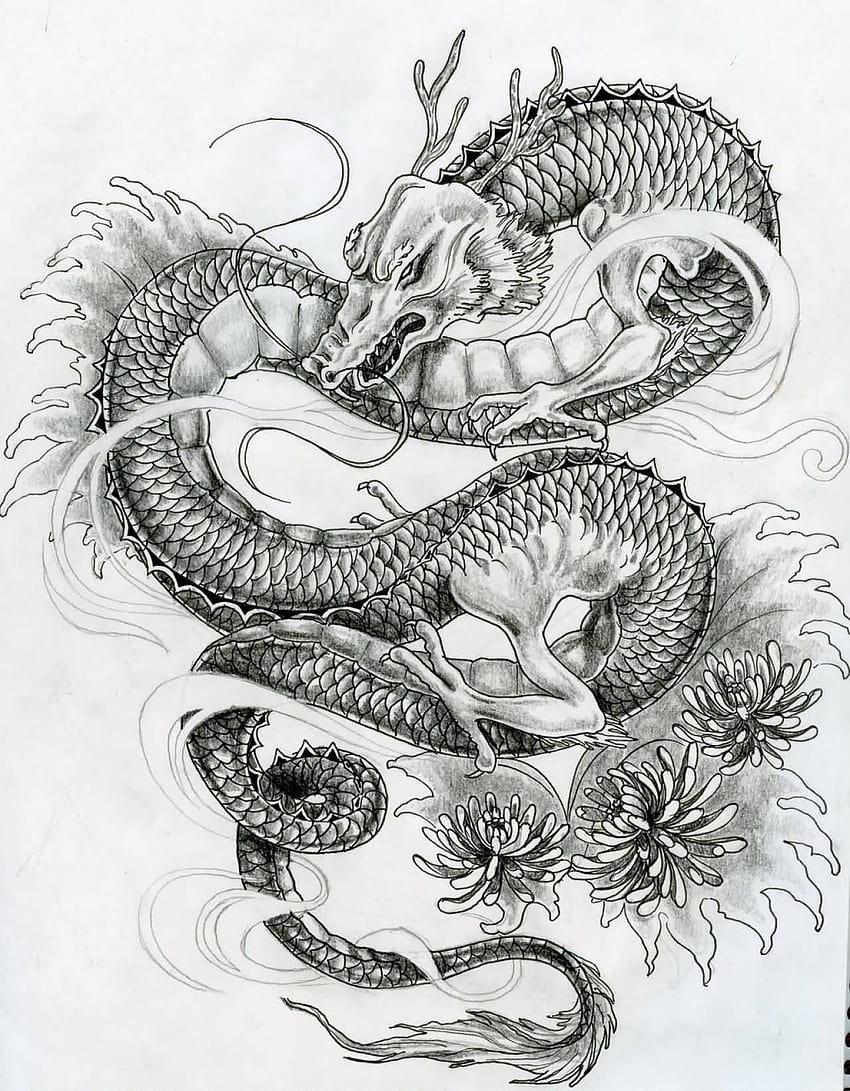 traditional japanese dragon tattoo designs