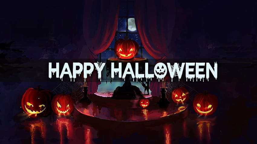 Chill Halloween Beats, halloween lofi HD wallpaper